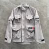 BLNCG Utility Multi-Pocket Jacket – Light Grey