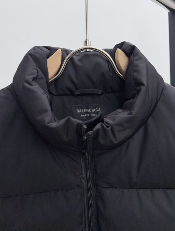 4 BLNCG Padded Puffer Vest Gilet - Black