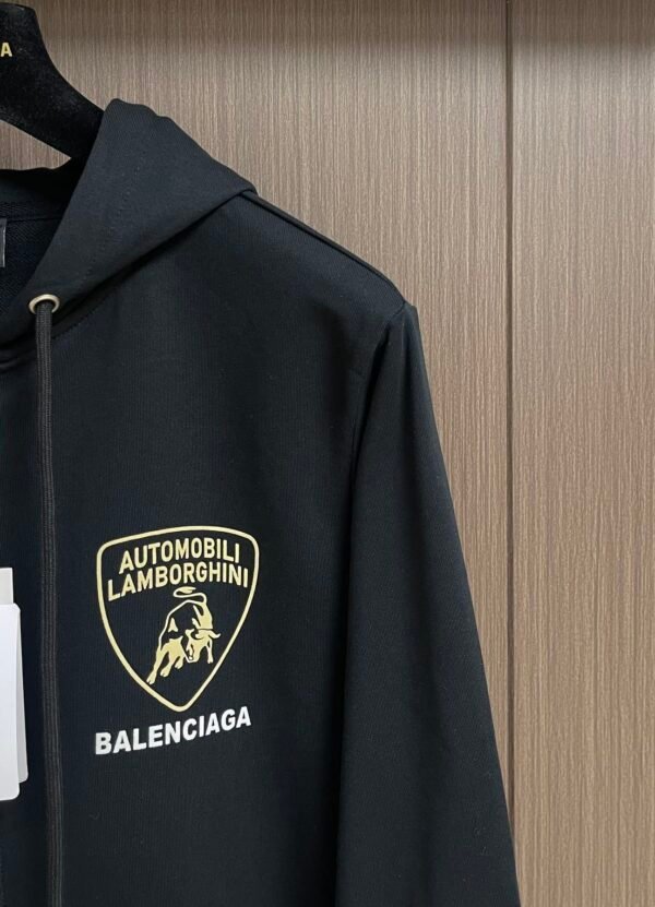 BLNCG Automotive Inspired Zip-Up Hoodie - Black