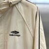 4 BLNCG 3B Sports Logo Hooded Jacket - Light Beige