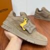 4 LVE Low-Top Trainers - Sand Beige