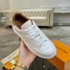 LVE White Brown Monogram Low Trainers