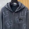 40de1e00 DG Zip-Up Hooded Jacket - Grey