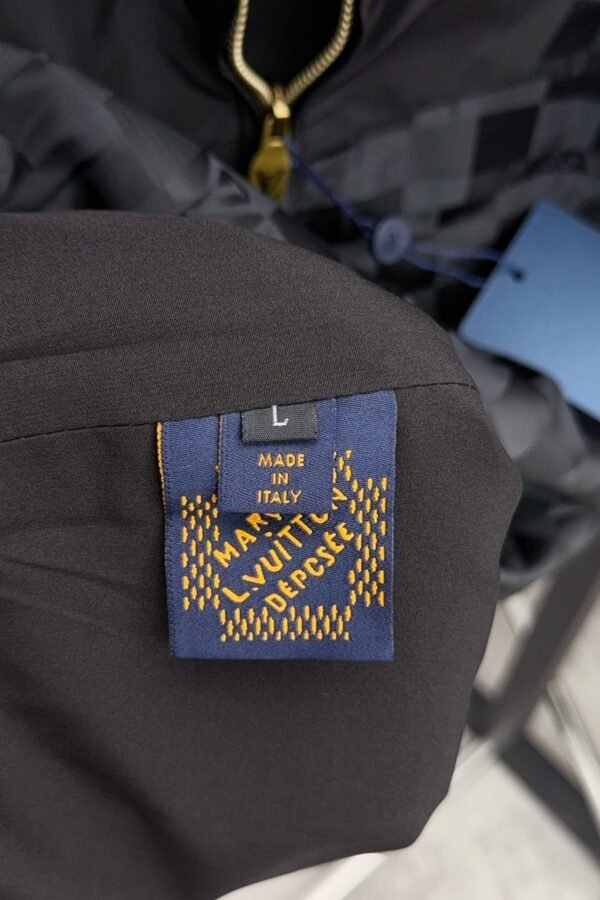 LVE Tonal Checkered Zip Jacket