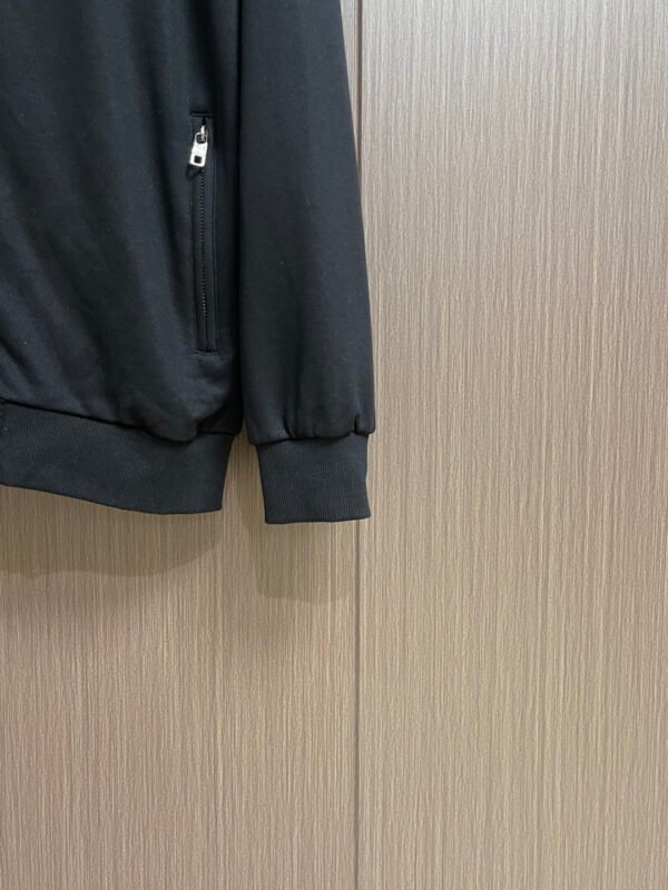 430ab586 DG Embroidered Logo Zip Hoodie - Black