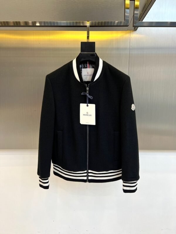 MNCLR Mixed Panel Padded Jacket - Black