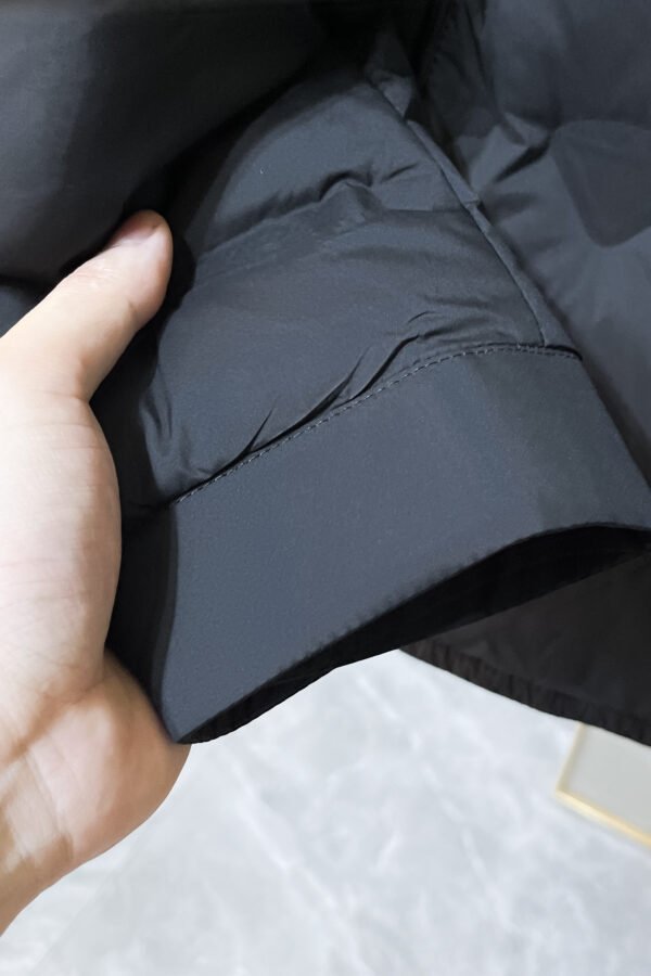 PRDA Puffer Jacket with Chest Pocket - Black