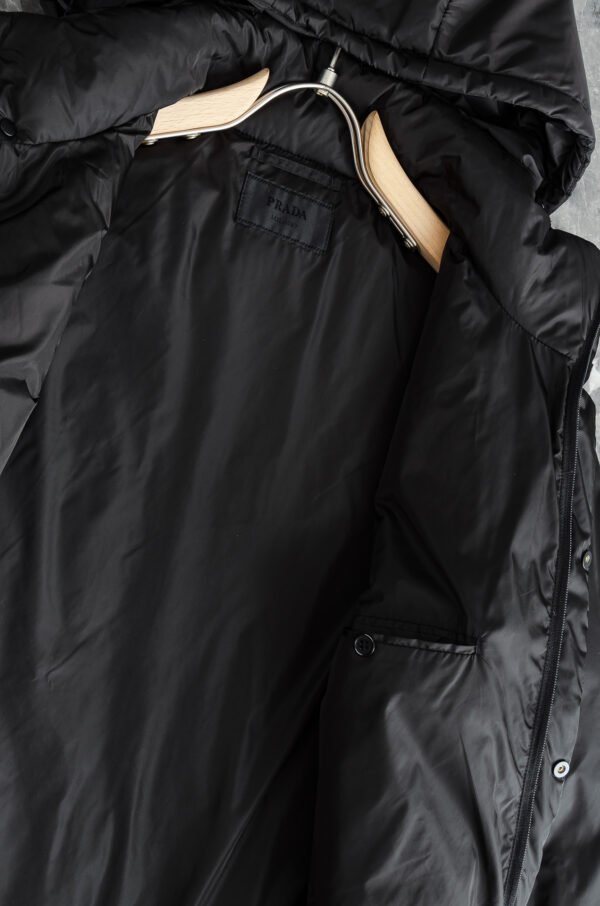 PRDA Hooded Jacket with Logo Patch - Black