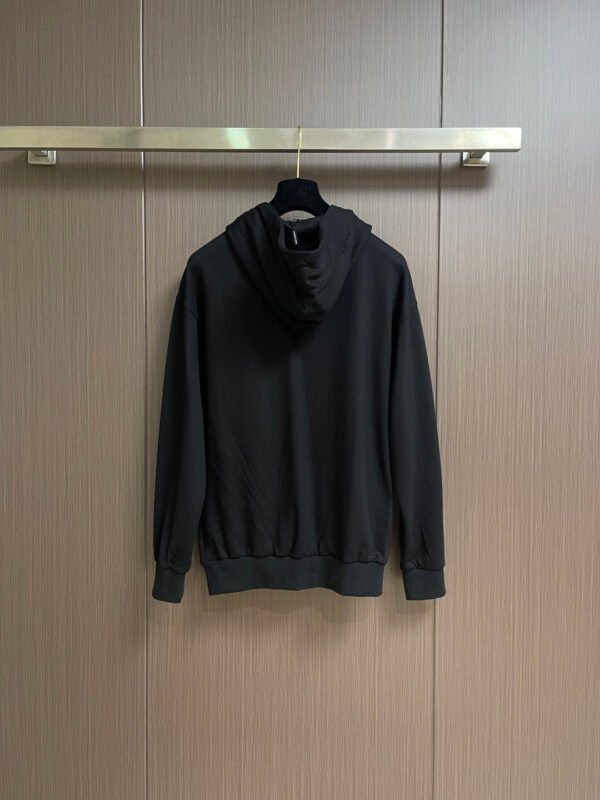 DG Logo Text Zip Hoodie - Black