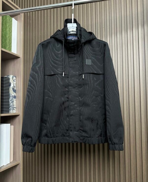 LVE Black Hooded Jacket