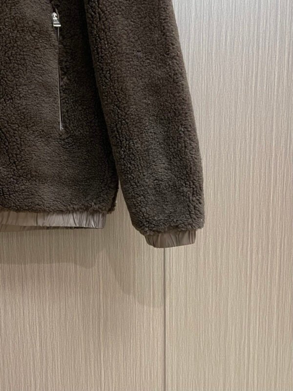 MNCLR Hooded Sherpa Fleece Jacket