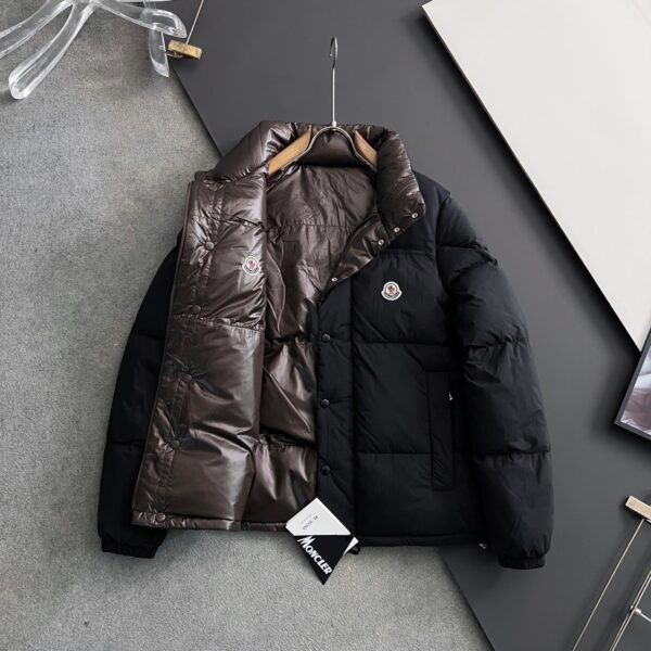 MNCLR Reversible Quilted Jacket - Black/Brown