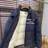 GCCI Hooded Puffer Jacket - Navy