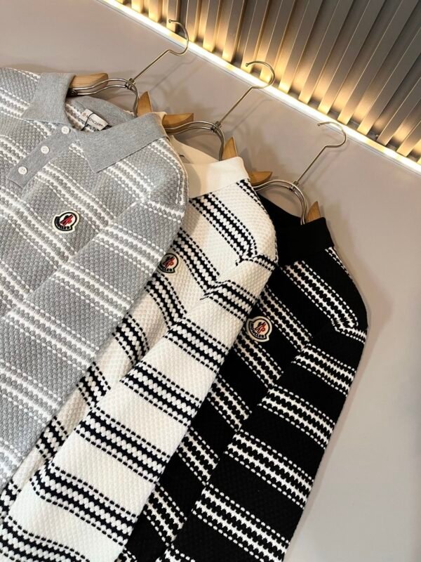 MNCLR Striped Polo Jumper