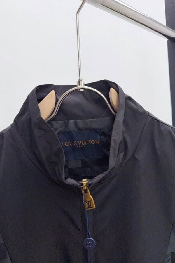 LVE Tonal Checkered Zip Jacket