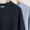 47e2f253 CD Textured Jacquard Crew Neck Jumper
