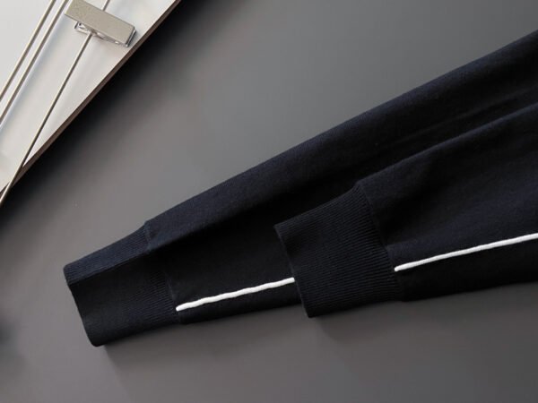 CD Crew Neck Jumper with Embroidered  Insect Motif