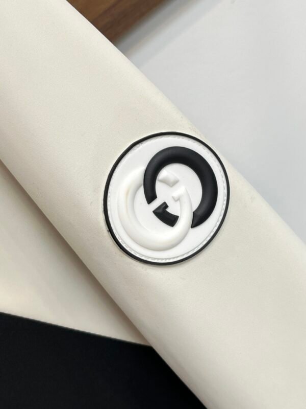 GCCI Zip-Up Jacket with Contrast Panel - Black