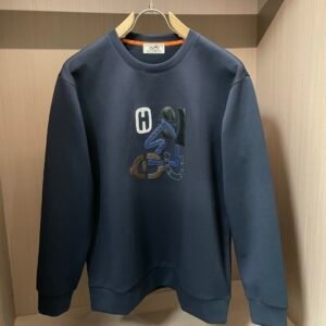 497ceb23 HRMS Graphic Appliqué Jumper – Navy Blue