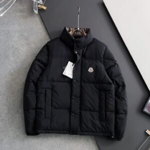 MNCLR Reversible Quilted Jacket - Black/Brown