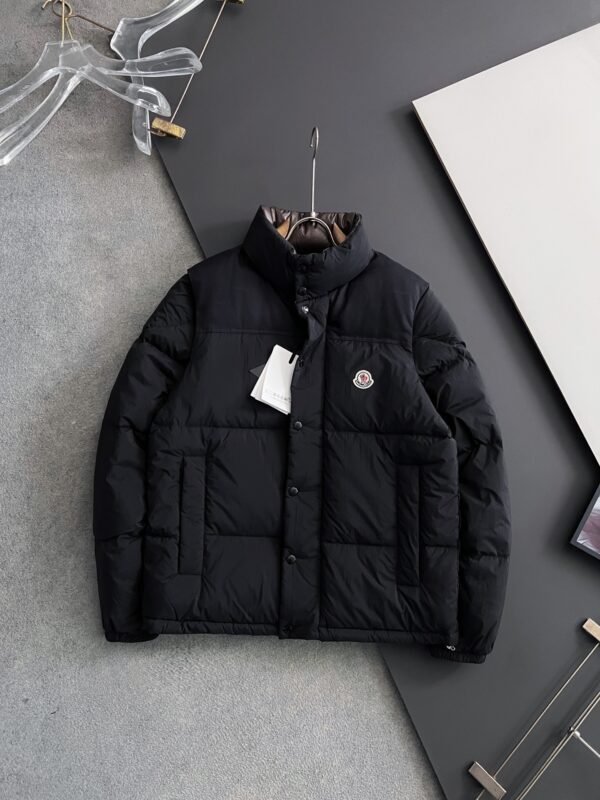 MNCLR Reversible Quilted Jacket - Black/Brown