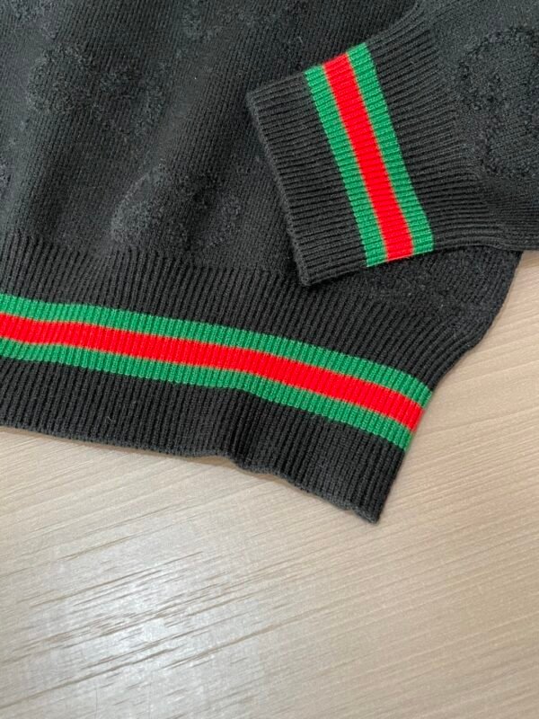 4a67eb6e GCCI Crew Neck Jumper with Embroidered Logo Patch - Black