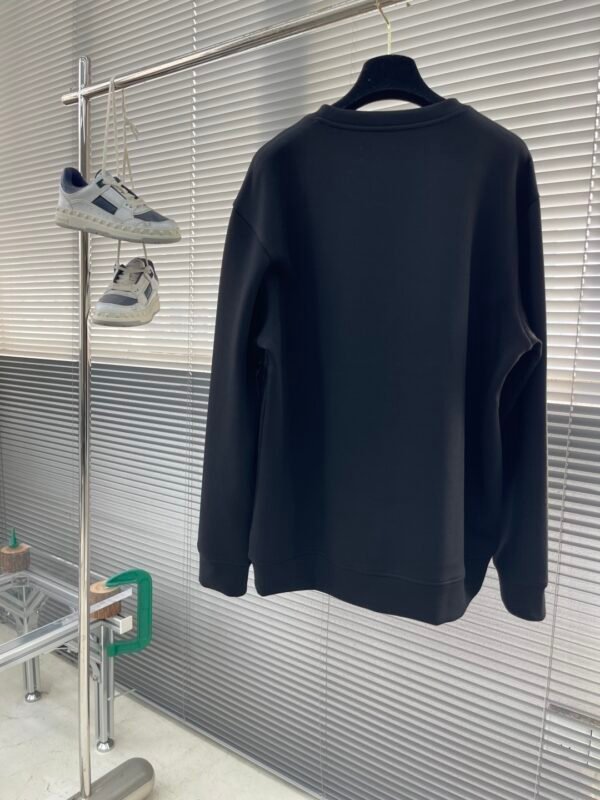 4ac9da1e HRMS Appliqué Chest Patch Crew Neck Jumper - Black