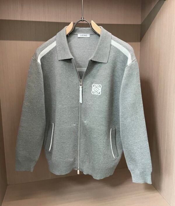 LWE Zip-Through Jacket with Contrast Stripe