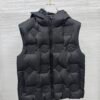 LVE Monogram Puffer Gilet - Black