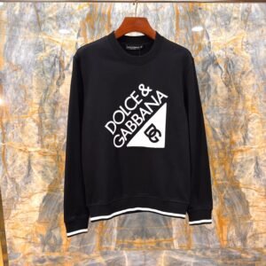 DG Logo Crew Neck Jumper - Black