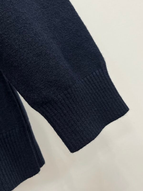 GCCI Logo Embroidered Polo Collar Jumper