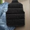 PRDA Quilted Gilet with Logo Patch - Black