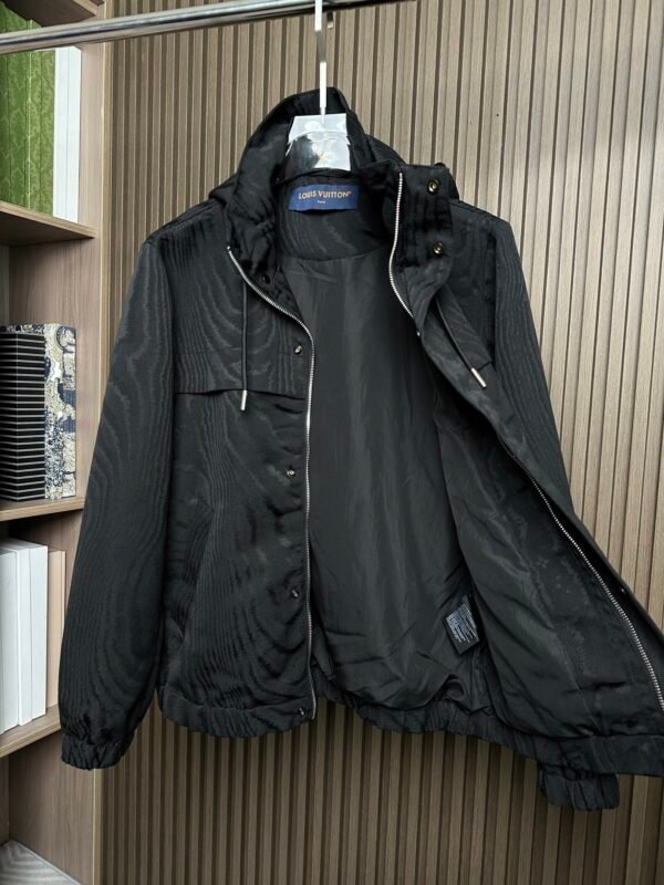 LVE Black Hooded Jacket