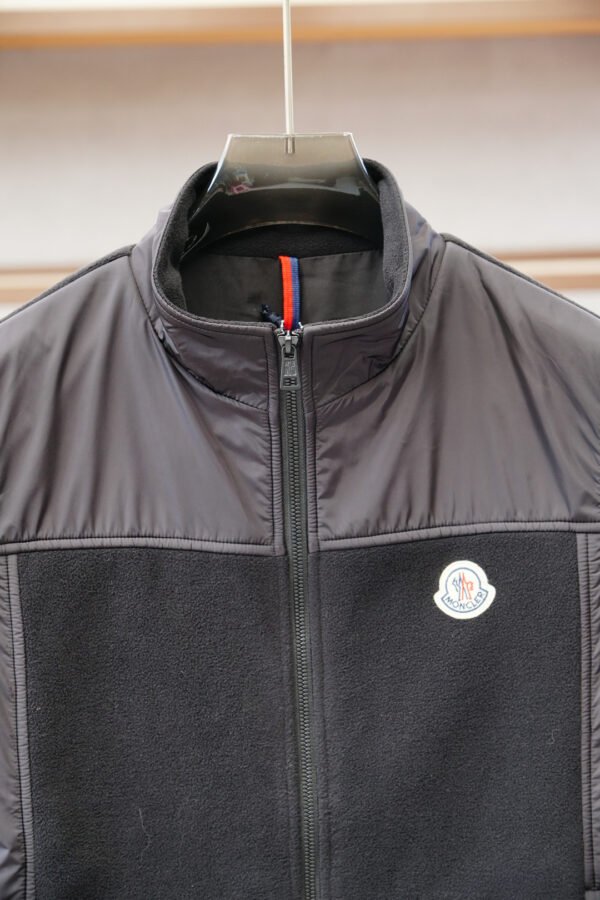 4f509bd0 MNCLR Panelled Zip Gilet - Charcoal Grey