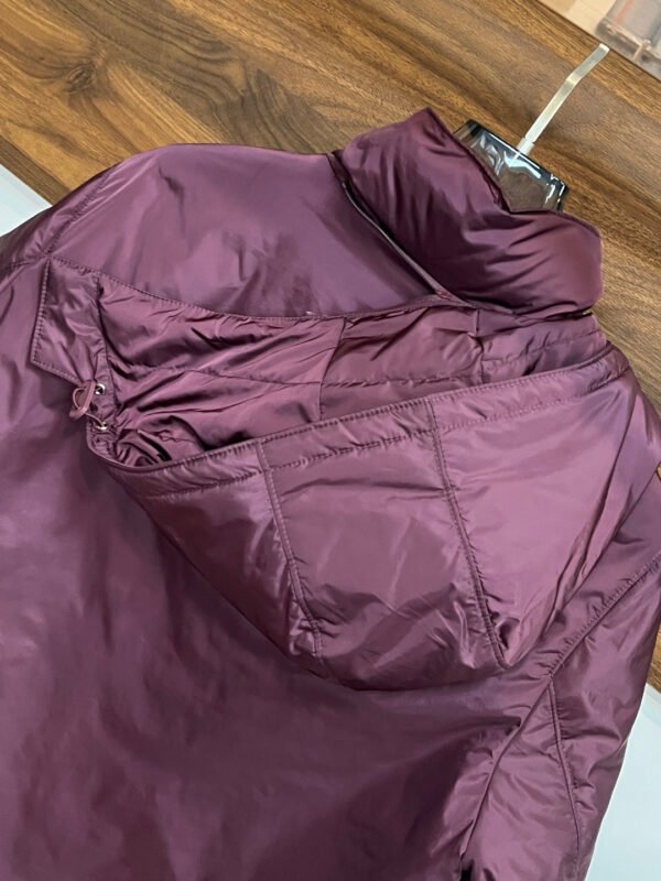 PRDA Hooded Zip-Up Jacket - Burgundy