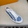 LVE Lagoon Trainers - Blue Monogram Denim Canvas