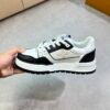 LVE White Black Casual Low Sneaker - Trainer Lines