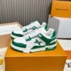 LVE Streetwear Trainer Sneaker – White Green Edition