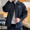 BLNCG Black Nylon Coach Jacket