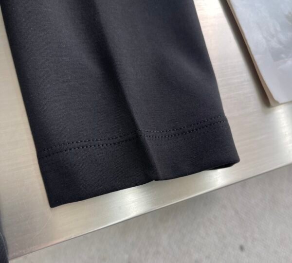 BLNCG Yellow Logo Print Long Sleeve Tee Jumper - Black