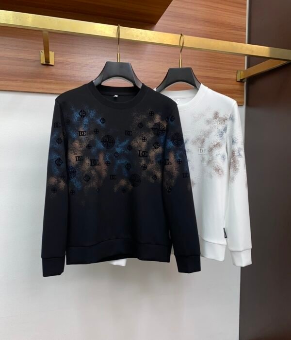 5010324e DG Black Crew Neck Jumper