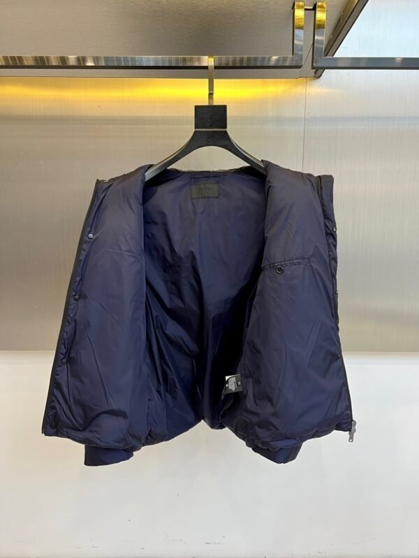 PRDA Hooded Jacket with Logo Patch - Navy Blue