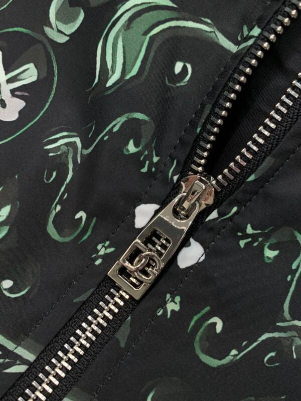 DG Printed Zip Jacket - Green
