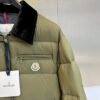 MNCLR Hooded Puffer Jacket - Olive Green