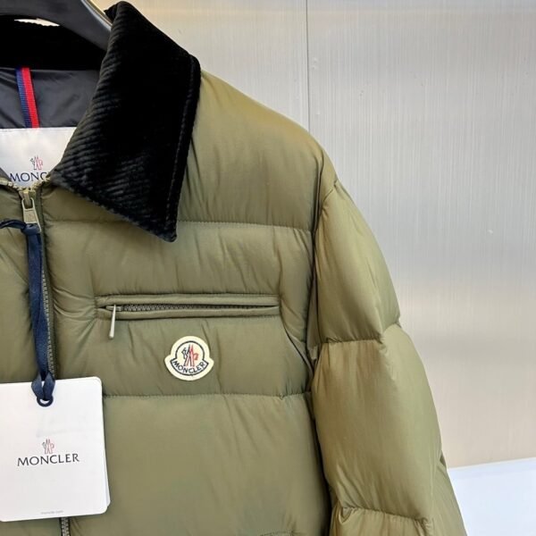 MNCLR Hooded Puffer Jacket - Olive Green