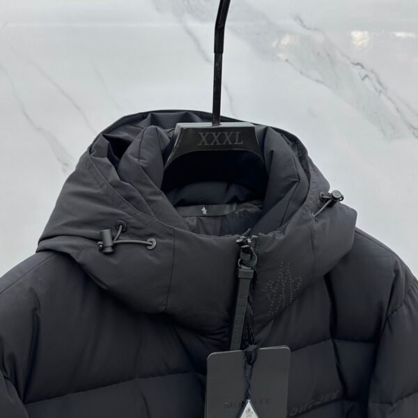 MNCLR Hooded Padded Jacket - Black