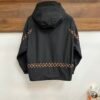LVE Black Hooded Panel Jacket
