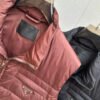 55f6d4e7 PRDA Quilted Zip Gilet - Burgundy