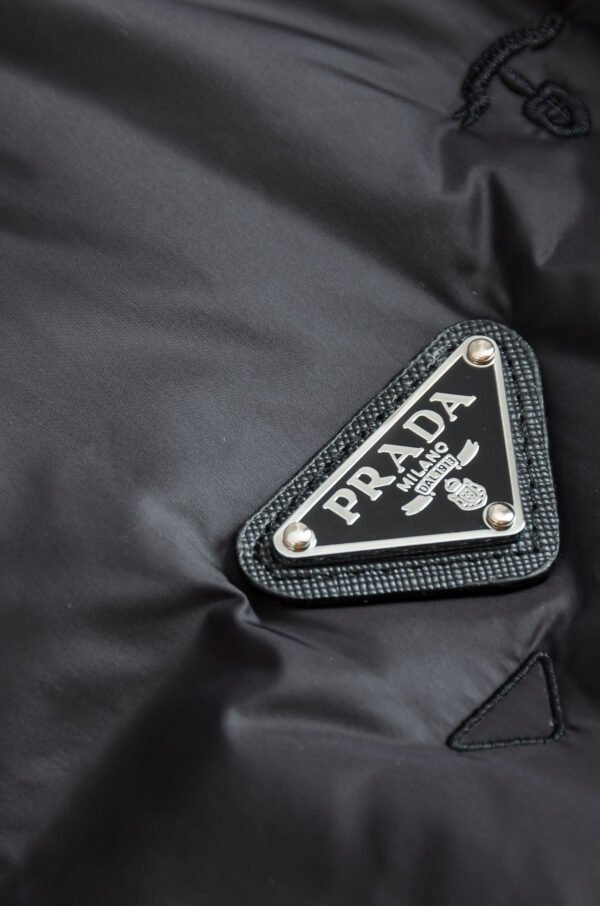 PRDA Zip Jacket with Logo Patch - Black