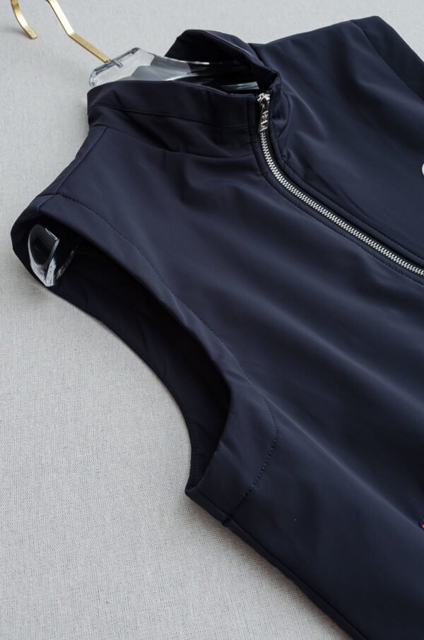 MNCLR Logo Patch Zip Gilet